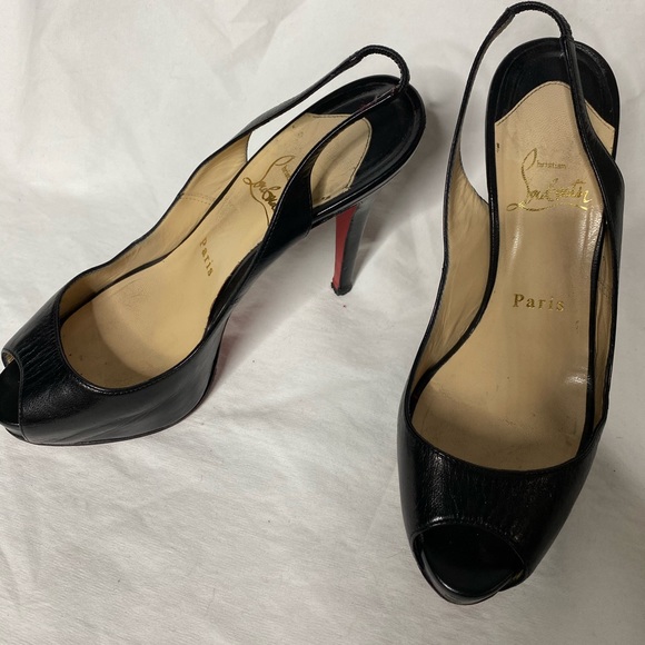 Christian Louboutin No Prive peep toe pump - Picture 9 of 12